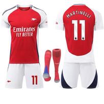 2425 Arsenal namų raudonas futbolo komplektas suaugusiems ir vaikams 26