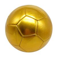 Specialūs Profesionalaus Dydžio 5 Futbolo Kamuoliai, Kuriuos Galima Pasirašyti ir Dažyti, Auksiniai ir „Pasidaryk Pats“ Šešiakampiai Raštai Size 5 brown