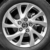 Toyota Corolla 15 colių plieninis ratlankis su 16 colių padanga, Suderinamas su aliuminio dviejų variklių Levin 16-inch 17-model Corolla