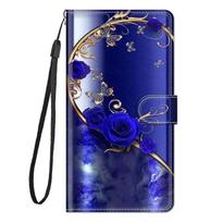 For Honor 400 Lite dėklas Magnetinis atverčiamas odinis telefono dėklas Funda Honor 400 lite Honor400 Pro 400Lite Piniginės laikiklis Knygos tipo dangtelis for Honor 400 Lite blue