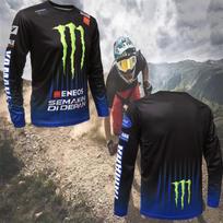 Vyriški Moteriški Dviratininko Marškinėliai Ilgomis Rankovėmis Kalnų Dviratis Off-Road Važiavimo Marškinėliai Kvėpuojantys Greitai Džiūstantys Sportiniai Drabužiai L