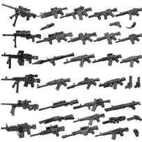 Military Soldier Special Forces Accessories Building Blocks City Police Army Figures Combat Uniform Weapons Helmet Bricks Toys juoda