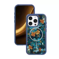 TFO Golden Autumn case for iPhone 15 Pro 6.1" dark blue