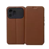 TFO Smart Touch case for Honor 600 brown