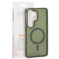 Tecto Shield Desert Mag case for Samsung Galaxy S26 Ultra dark olive