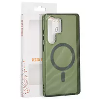 Tecto Shield Desert Mag case for Samsung Galaxy S25 Ultra dark olive