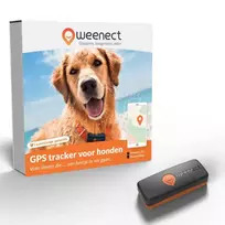 Weenect Mini GPS tracker for small dogs - Dog XS Black (without collar strap)