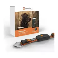 Weenect Mini GPS tracker for large dogs - Dog XT Orange collar (with collar strap)