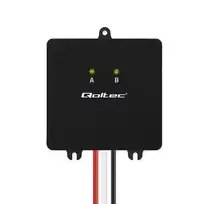 Qoltec Voltage balancer for 24V batteries 2 x 12V | 5A | LiFePO4 AGM GEL