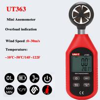 UNI-T UT363/BT Anemometer UT383/BT Illuminometer Light Meter UT353/BT Sound Meter UT333/BT Temperature Humidity Meter UT363