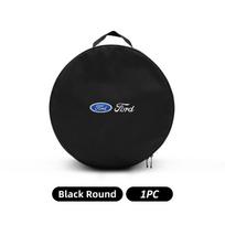 Automobilinio įkrovimo pistoleto laikymo krepšys Oxfordo audinys Automobilinio EV kabelio organizatorius Ford Fiesta Ranger Mondeo Escape Ecosport Fusion Explorer black