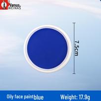 13-Model Oil-Based Body Paint for Kids - Multi-Spec Stage Makeup for Halloween Face Paint white
