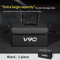 Volvo XC40 XC60 XC70 XC90 V40 V50 V60 V70 V90 S40 S60 S80 S90 C70 Automobilio bagažinės laikymo dėžutė Organizatorius Sulankstomas Laikymo Tvarkymo krepšys black