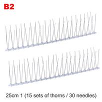 Anti Bird Spikes Pigeon Repellent, Stainless Steel Bird Control Spikes For Roof Balcony Window Ledges Protection 3