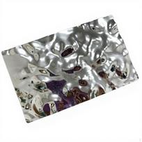 Sidabriniai nuimami PVC tapetai, tekstūruota sieninė plokštė, atsparūs lupimui ir drėgmei, Silver 20x30cm gray
