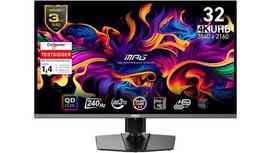 MSI MPG 321URXDE QD-OLED computer monitor 80 cm (31.5) 3840 x 2160 pixels 4K Ultra HD Black