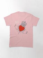 Simple Minds Simple Minds Classic T-Shirt 2XL šviesiai rausvos spalvos