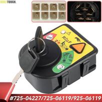 Uždegimo rakto jungiklio modulis Cub Cadet XT1 XT2 LTX LT RZT vejos traktoriui MTD Craftsman Pakeisti 725-04227 925-06119 925-04227 kaip parodyta spalva