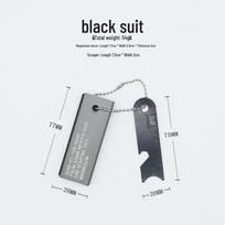 US Style Magnesium Flint Fire Starter - Outdoor Survival Tool gray