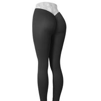 Seksualūs „Scrunch“ antblauzdžiai „Push Up“ pėdkelnės, moteriškos antblauzdžiai, sportiniai, sportiniai, moteriški, „Femme Leggins“ M juoda