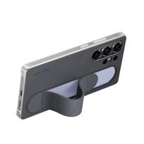 Originalus „Samsung S25 Ultra Standing Grip Case“ skirtas „Samsung Galaxy S25 Ultra Grip Case“ prabangus silikoninis apyrankės dėklas, atsparus smūgiams, elastinės juostos kietas dangtelis