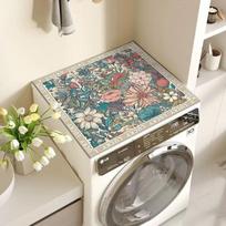 Atsparus dulkėms Gėlių Diatominės Žemės Vandeniui Atsparus & Sugeriantis Neslystantis Kilimėlis Skalbimo Mašinai arba Naktinei Spinteliai 50*60cm beige