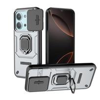 For Xiaomi Redmi 15C 5G Case Shockproof Magnetic Ring Holder Armor Case For Redmi15C Redmy 15C 15 C Lens Camera Protection Cover For Redmi 15C 5G pilka spalva
