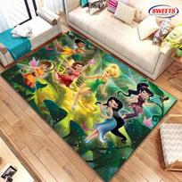 Nr. 1 Animacinių filmų Disney princesės kilimas, Sietuotojo gyventojų svetainės miegamojo lovos kilimėlis, Patogus neslystantis patvarus kilimas, Skalbiamas skalbimo mašinoje kilimas 50x80cm (20x31in)