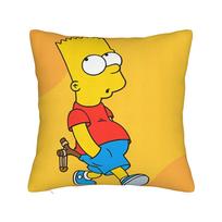 The S-Simpsons Pillowcase Product Printed Cushion Cover Decoration  Pillow Case Cover Home Multiple Sizes 12x12Inch