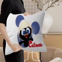 Animacinis C-Calimero pagalvės užvalkalas sofos pagalvės užvalkalas namų kambario dekoracija vaikų dovana 18x18Inch white