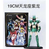 19CM Anime Figūrėlė Phoenix Ikki Hyoga Seiya Shiryu Stovintis Šarvų Modelis Vaikų Žaislai PVC Dėžutė Darbalaukio Kolekcija Dekoracija With box