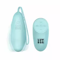 LUV EGG Rotating Luv Egg Green - Compact Wireless Intimate Device