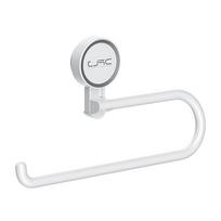 Suction Cup Kitchen Tissue Shelf Wall Hanging Paper Rack No Punching Roll Paper Rack Lazy Rag Hanging Rod Oil-absorbing Paper Hanger white white
