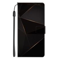 Ulefone Note 16 Pro atverčiamas odinis dėklas-apvalkalas Funda prabangus magnetinis piniginės knygelė Ulefone Note 16 Pro madingas pilnas dangtelis -Ulefone Note 16 Pro black