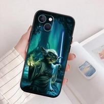 Žvaigždžių karai Yoda telefono dėklas Samsung Galaxy A11 A12 A13 A15 A52S A53 A55 A56 A70 A71 A72 A73 F06 F16 F56 S10 Plus S10e Galaxy F06 5G blue
