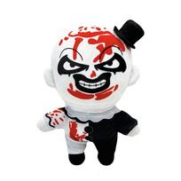 TERRIFIER 3 Pliušinis klounas Pliušinis žaislas Baisus kimštas gyvūnas Pliušas Vaikų Helovino dovanos Gerbėjų kolekcija arba papuošti kambarį 25cm white