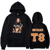 Tate McRae T8 So Close To What Album Merch Hoodies Men's Women Clothing Aesthetic Long Sleeve Sweatshirts Pullovers Hoodies M black