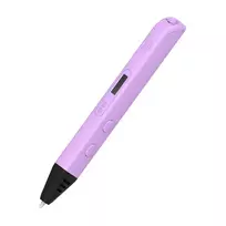 myFirst 3D Pen Artist - 3D spausdinimo rašiklis su 6 spalvotais PLA siūlais (violetinis)