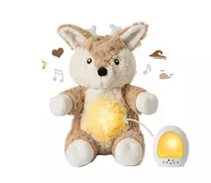 Cloud B Love Light Buddies Finley Fawn minkštas elniukas su naktine lempute ir raminančia muzika