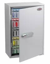 Phoenix Safe KC0605E raktų spinta - pilka - 300 kabliukų - elektroninis užraktas - 380 x 205 x 550 mm