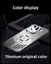 OPPO Find X9 Pro dėklas Kietas metalinis šilumos išsklaidymas magnetinis Belaidis įkrovimas Apsauginis galinis dangtelis For Find X9 X8 PRO X8S Korpusas OPPO Find X8s