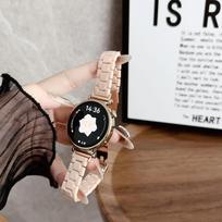 18/20/22mm dervos laikrodžio apyrankė, skirta Garmin Forerunner 255 265 265S Venu 3S 2S, Huawei GT6 GT5 41mm Samsung Galaxy Watch 7 6 5 dirželis Correa watch band22mm black