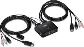 No Name Trendnet TK-220DPI KVM switch Black