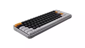 KRUX Zyro 75% Mechaninė Klaviatūra Gateron Yellow Pro RGB Juoda
