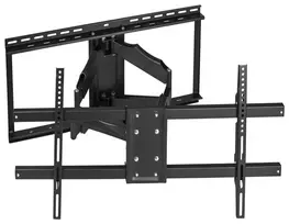 KINGMOUNT KG-1028 pasukamas ir pakreipiamas televizoriaus sieninis laikiklis 42-100 colių ekranams, VESA nuo 200x100 iki 800x400, iki 45,5 kg