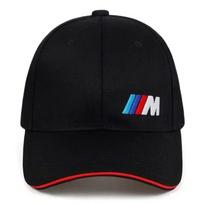 BAGI7 2026 Automobilio lipdukas BMW Beisbolo kepuraitė Lauko vasaros sportinė kepurė Siuvinėta vyriška moteriška beisbolo kepuraitė BMW M POWER X3 X5 X6 E90 E70 black