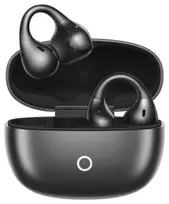 realme Buds Clip Czarne juodi laidiniai ausinukai su 3,5 mm lizdu ir mikrofonu
