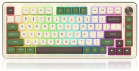 Redragon K681CGC-RGB-PRO Cyrus 65% Tri-Mode mechaninė klaviatūra, karštai keičiami jungikliai, raudoni jungikliai, RGB, juoda