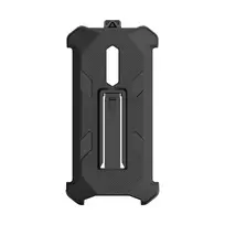 Ulefone RugKing 2 Pro tvirtas apsauginis dėklas su kojelėmis ir diržo segtuku - Juodas