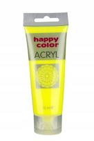 Happy Color Akriliniai Dažai Geltoni Fluorescenciniai 75ml